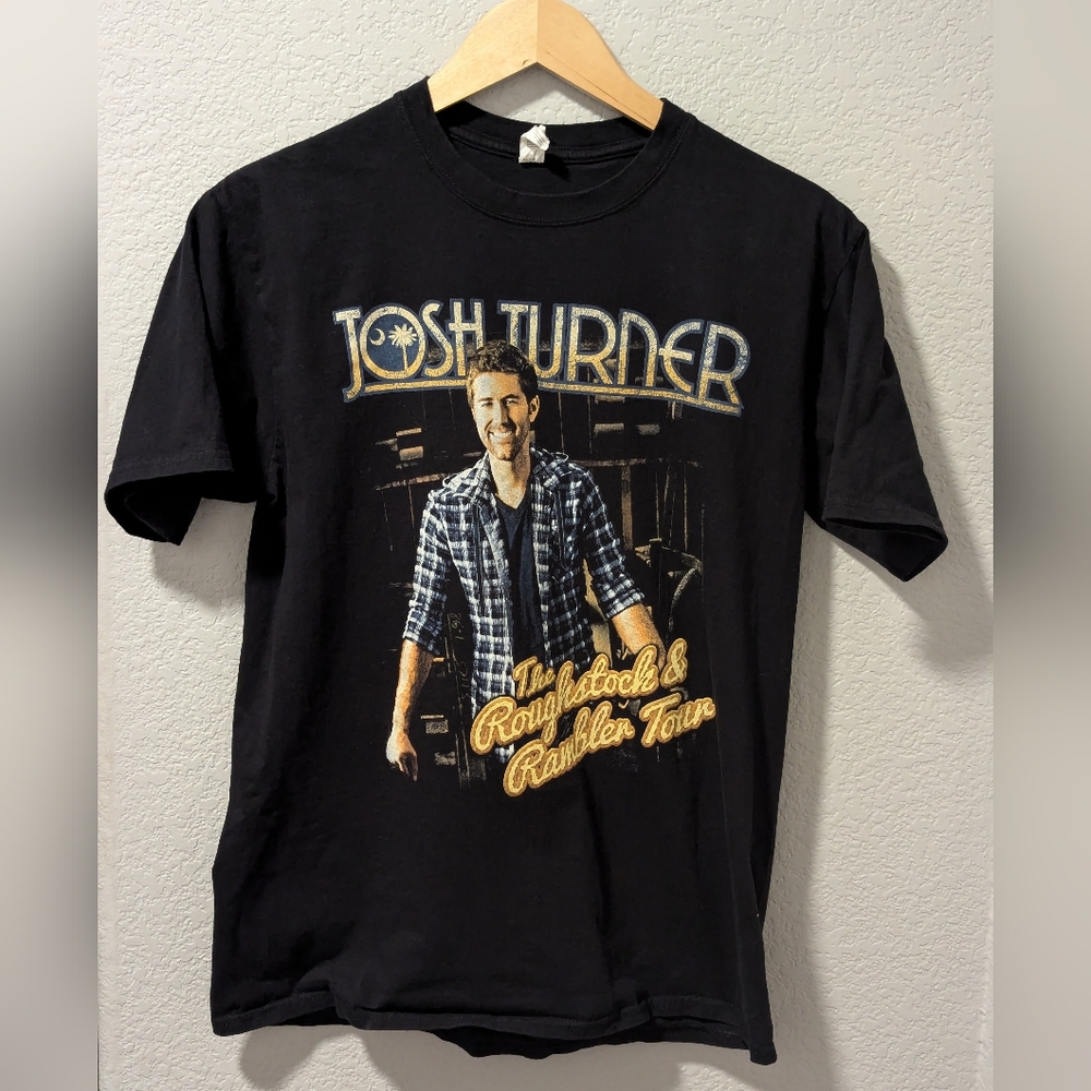 Josh Turner The Roughstock And Rambler Tour T-shirt Size Large